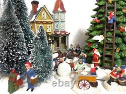 Christmas Village with Lights and Music Village 30 Pc Set Holiday (see Details)