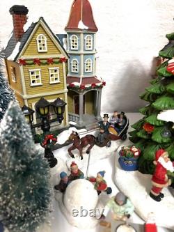 Christmas Village with Lights and Music Village 30 Pc Set Holiday (see Details)