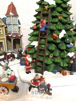 Christmas Village with Lights and Music Village 30 Pc Set Holiday (see Details)