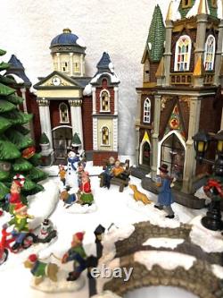 Christmas Village with Lights and Music Village 30 Pc Set Holiday (see Details)