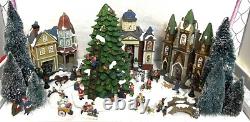 Christmas Village with Lights and Music Village 30 Pc Set Holiday (see Details)