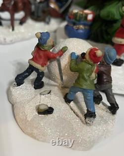 Christmas Village with Lights and Music Village 30 Pc Set Holiday (see Details)