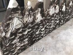 Christmas village display mountain backdrop 6 Feet LongFor Lemax Dept 56 Dickens