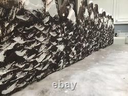 Christmas village display mountain backdrop 6 Feet LongFor Lemax Dept 56 Dickens