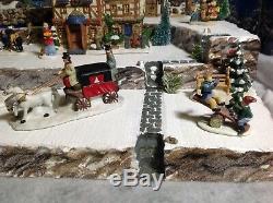 Christmas village display platform Large For Lemax Dept56 Dickens Snow Village
