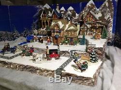 Christmas village display platform Large For Lemax Dept56 Dickens Snow Village