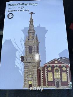 Church of St. Mary Le bow platinum key special release Dept 56