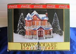 Coca Cola Town Square Collection #7300 Dee's Boarding House Retired Rare