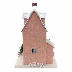 Cody Foster MERRY CHRISTMAS HOUSE Light Up Vintage Look Holiday Hou269