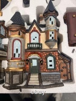 Costco Kirkland Christmas 36 Piece Lighted Porcelain Village Set 59979 Vintage