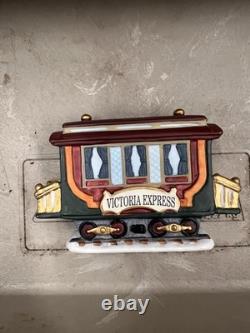 Costco Kirkland Christmas 36 Piece Lighted Porcelain Village Set 59979 Vintage