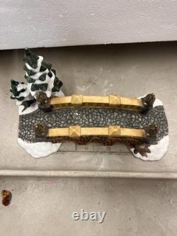 Costco Kirkland Christmas 36 Piece Lighted Porcelain Village Set 59979 Vintage