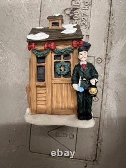 Costco Kirkland Christmas 36 Piece Lighted Porcelain Village Set 59979 Vintage