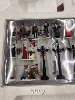 Costco Kirkland Christmas 36 Piece Lighted Porcelain Village Set 59979 Vintage