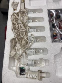 Costco Kirkland Christmas 36 Piece Lighted Porcelain Village Set 59979 Vintage