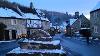 Cotswolds Late Evening Christmas Walk English Village Castle Combe