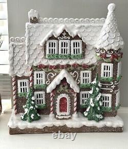 Cracker Barrel 2023 Christmas Gingerbread House LED Lighted WithO box BRAND NEW