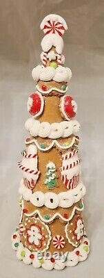 Cupcake Candy Gingerbread Christmas Tree Clay-dough Table Decor 8-17 Set 3