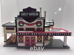 DDept 56 Snow Village Harley Davidson Manufacturing #54948 READ