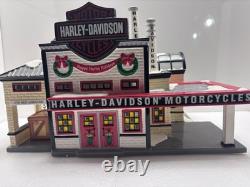 DDept 56 Snow Village Harley Davidson Manufacturing #54948 READ