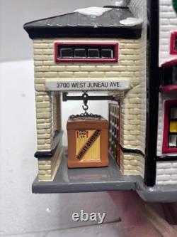DDept 56 Snow Village Harley Davidson Manufacturing #54948 READ