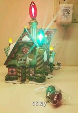 DEPARTMENT 56 BRITE LITES BULB FACTORY + 3 Sets Of Bulbs ($150 Value) RARE
