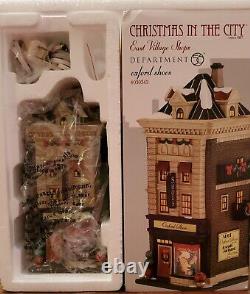 DEPARTMENT 56 Christmas In The City OXFORD SHOES NIB Retired