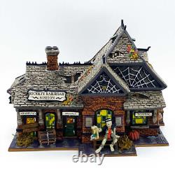 DEPARTMENT 56 HALLOWEEN RICKETY RAILROAD STATION 10TH ANNIVERSARY Tested/Works
