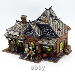 DEPARTMENT 56 HALLOWEEN RICKETY RAILROAD STATION 10TH ANNIVERSARY Tested/Works