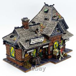 DEPARTMENT 56 HALLOWEEN RICKETY RAILROAD STATION 10TH ANNIVERSARY Tested/Works