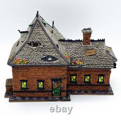 DEPARTMENT 56 HALLOWEEN RICKETY RAILROAD STATION 10TH ANNIVERSARY Tested/Works
