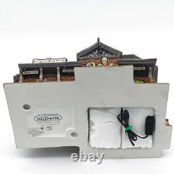 DEPARTMENT 56 HALLOWEEN RICKETY RAILROAD STATION 10TH ANNIVERSARY Tested/Works
