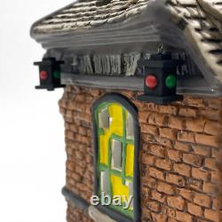 DEPARTMENT 56 HALLOWEEN RICKETY RAILROAD STATION 10TH ANNIVERSARY Tested/Works