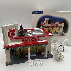 DEPARTMENT 56 Red Owl Grocery Store Original Snow Village(2002) #55303