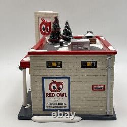 DEPARTMENT 56 Red Owl Grocery Store Original Snow Village(2002) #55303