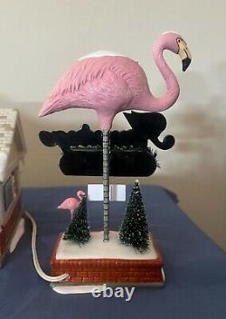 DEPARTMENT 56 THE FLAMINGO MOTEL Snow Village 799930