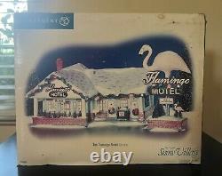 DEPARTMENT 56 THE FLAMINGO MOTEL Snow Village 799930