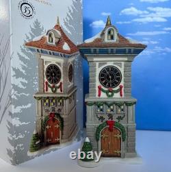 DEPT 56 Alpine Village ALPINE CLOCK TOWER! Time, Christmas, Holidays, Rare