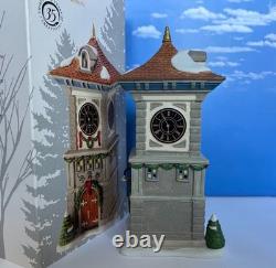 DEPT 56 Alpine Village ALPINE CLOCK TOWER! Time, Christmas, Holidays, Rare