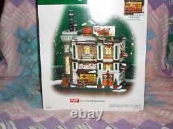 DEPT 56 Christmas In The City COCA-COLA BOTTLING COMPANY NIB Read