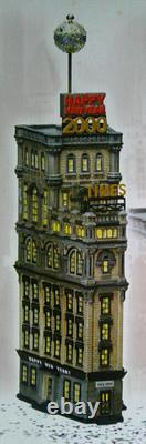 DEPT 56 Christmas In The City THE TIMES TOWER #56.55510 Special Edition