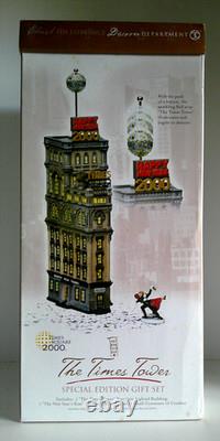 DEPT 56 Christmas In The City THE TIMES TOWER #56.55510 Special Edition