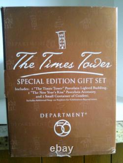 DEPT 56 Christmas In The City THE TIMES TOWER #56.55510 Special Edition