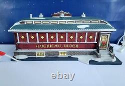 DEPT 56 Christmas in the City AMERICAN DINER plus PHONE BOOTH! Classic, Burgers