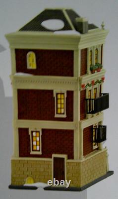 DEPT 56 Christmas in the City HOLIDAY BROWNSTONE #4050913 NEW & RARE