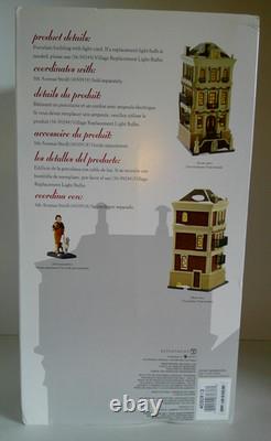 DEPT 56 Christmas in the City HOLIDAY BROWNSTONE #4050913 NEW & RARE