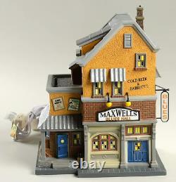 DEPT 56 Christmas in the City MAXWELL'S BLUES HALL! Juke Joint, Speakeasy AS IS