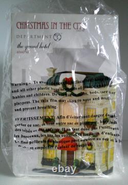 DEPT 56 Christmas in the City THE GRAND HOTEL #4044790 -VERY RARE & NEW