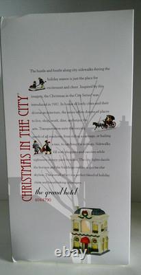 DEPT 56 Christmas in the City THE GRAND HOTEL #4044790 -VERY RARE & NEW