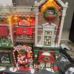 DEPT 56 Christmas in the City Visiting Santa At Finestrom's #59243 Retired VTG